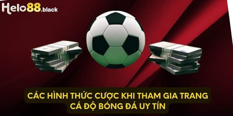 Các hình thức cược khi tham gia trang cá độ bóng đá uy tín